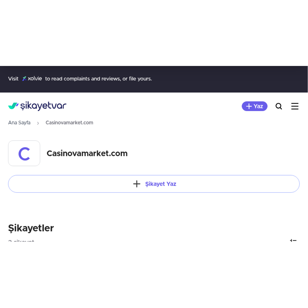 Casinovamarket.com logosu